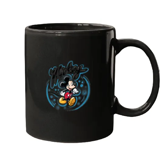 Disney Mickey Mouse Airbrush Mugs