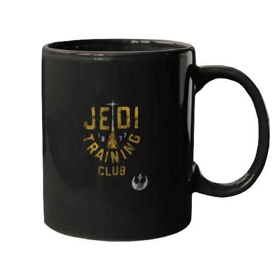 Star Warss Jedi Training Club Distressed Rebels Disneyss+ Mugs