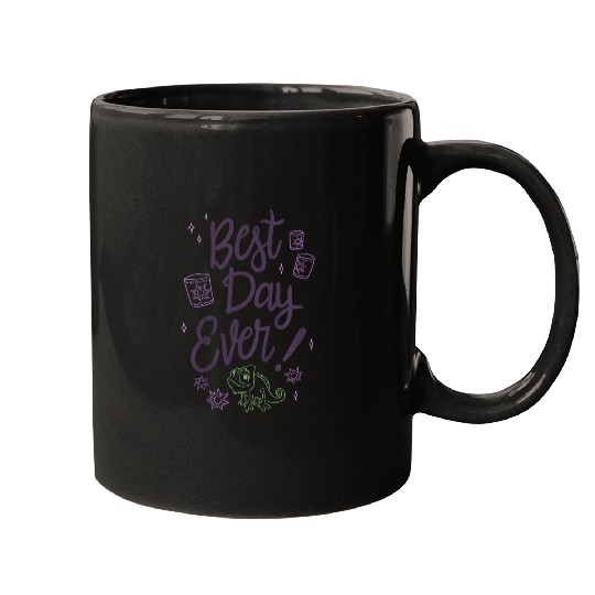 Kids Disneyss Tangled Best Day Ever Pascal Outline Portrait Youth Mugs