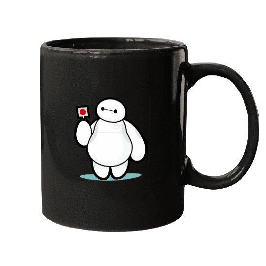 Disney Big Hero 6 Baymax With Lollipop Cute Shot Mugs