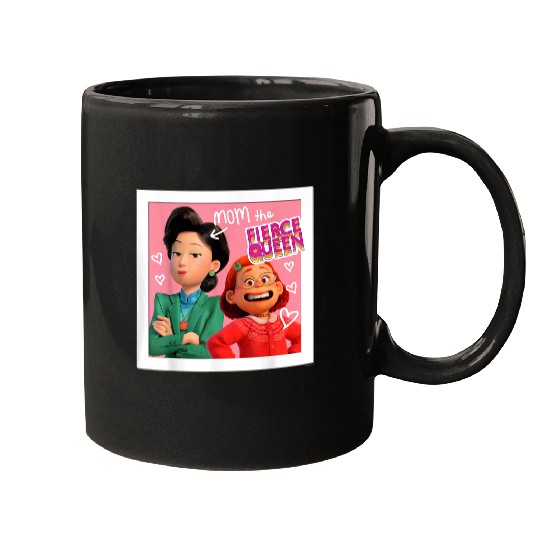 Disneyss And Pixarss Turning Red Mei Ming Mom The Fierce Queen Mugs
