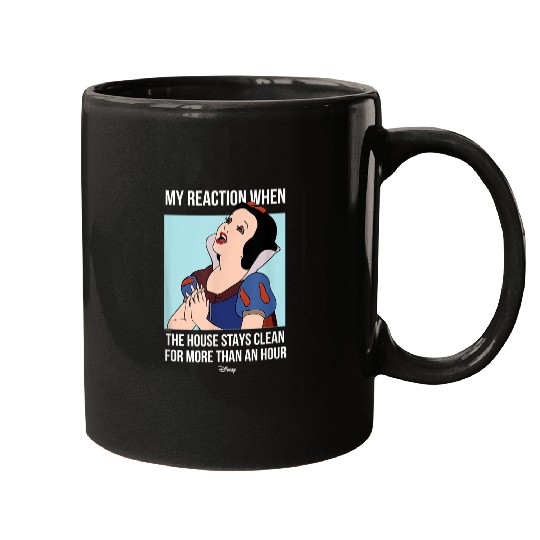 Disney Princess - Snow White House Stays Clean Meme Mugs