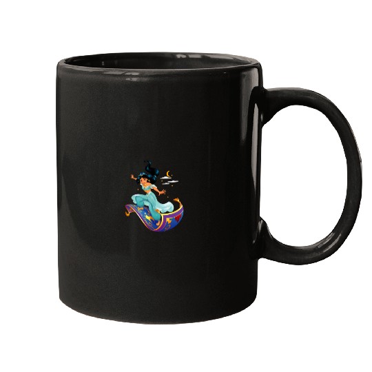 Disneyss Aladdin Princess Jasmine Magic Carpet Pose Mugs