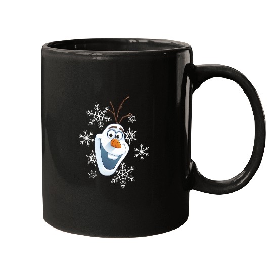disney frozens Olaf Smile Snowflake Christmas Mugs