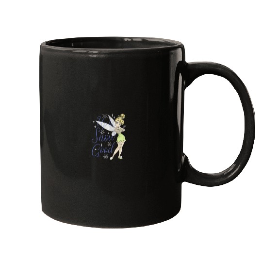 Disneyss Peter Pan Christmas Tinker Bell Up To Snow Good Mugs