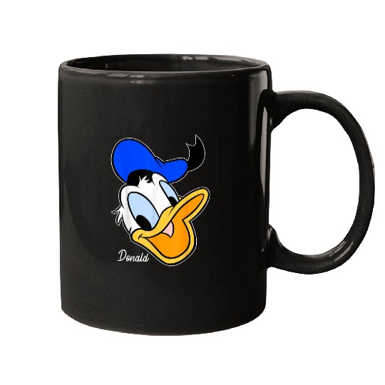 Disneyss Donald Duck Smiling Faces Portrait Mugs