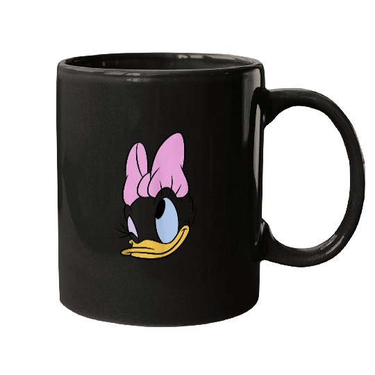 Disneyss Daisy Duck Big Faces Winking Bow Mugs