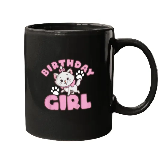 Kids Disneyss The Aristocats Birthday Girl Cute Marie Logo Youth Mugs