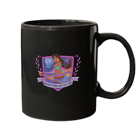 Disneyss Princess Jasmine Aladdin Adventures Are Calling 2024 Mugs