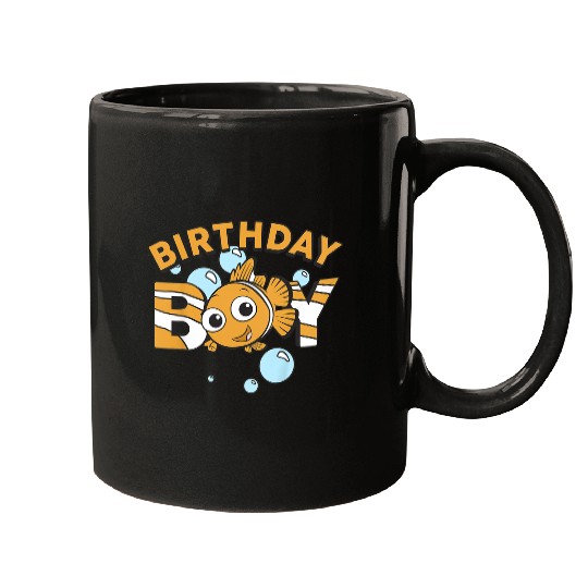 Kids Disneyss Pixars Finding Nemo Birthday Boy Cute Nemo Youth Mugs