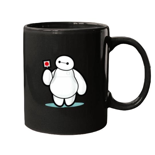 Disneyss Big Hero 6 Baymax With Lollipop Cute shots Mugs