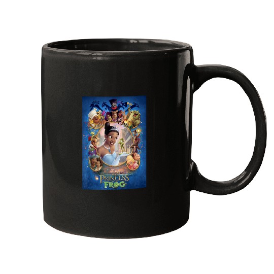 Disneyss Princess And The Frog Poster Mugs