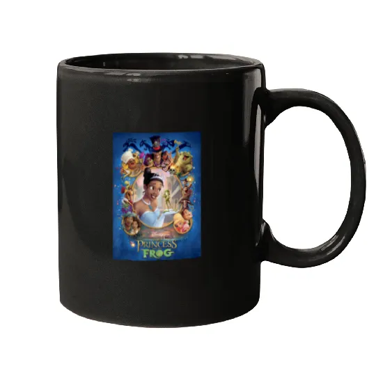 Disneyss Princess And The Frog Poster Mugs