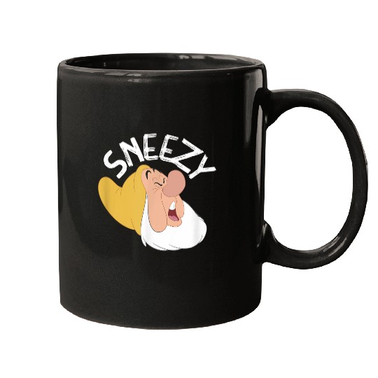 Disneyss Snow White The Seven Dwarfs Sneezy Faces Mugs