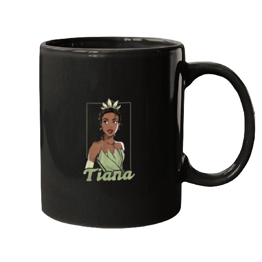 Disneyss The Princess And The Frog Tiana Sketch Portrait Mugs