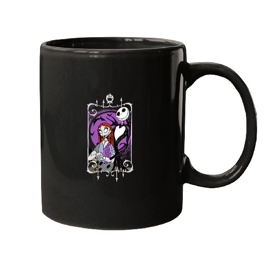 Disneyss Nightmare Before Christmas Jack And Sally Mugs