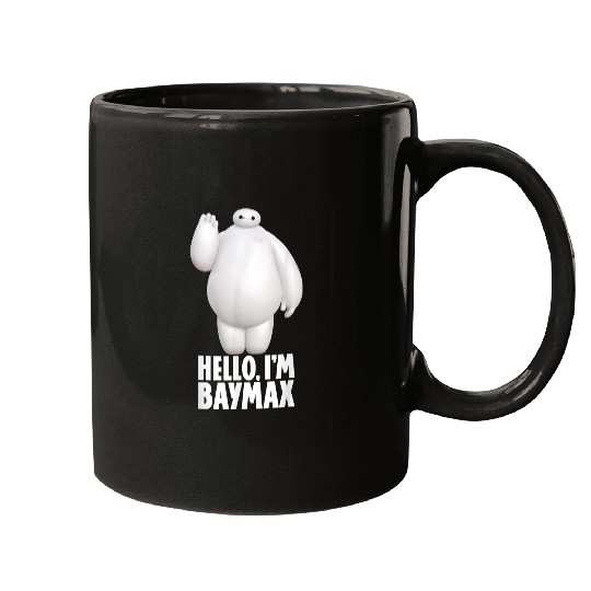 Disneyss Big Hero 6 Hello I'm Baymax Cute Portrait Mugs