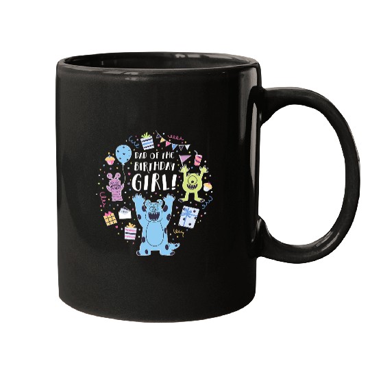 Disney and Pixars Monsters Inc. Dad of the Birthday Girl Mugs