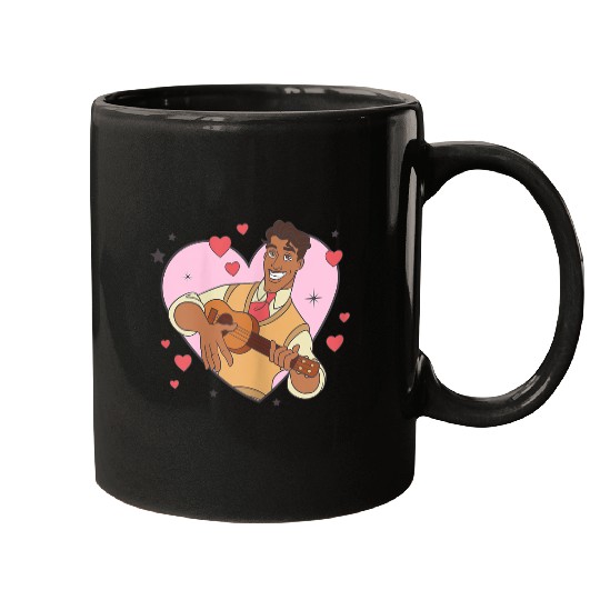 Disneyss The Princess And The Frog Valentine's Day Naveen Logo Mugs