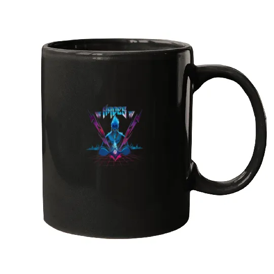 Disney Villains Hades 90s Rock Band Mugs