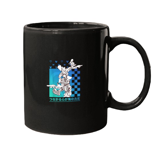 Disney Kingdom Hearts Sora Donald Goofy Kanji Ch Mugs