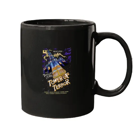 Vintage Tower Of Terror Mugs, Disney Rides Mugs, Disneyworld Disney Mugs, Hollywood Studios Mugs