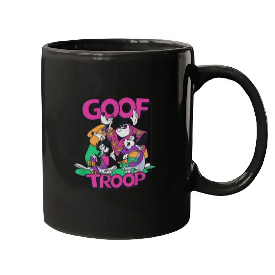 Disneyss A Goofy Movie Goof Troop Neon Group shots Portrait Mugs