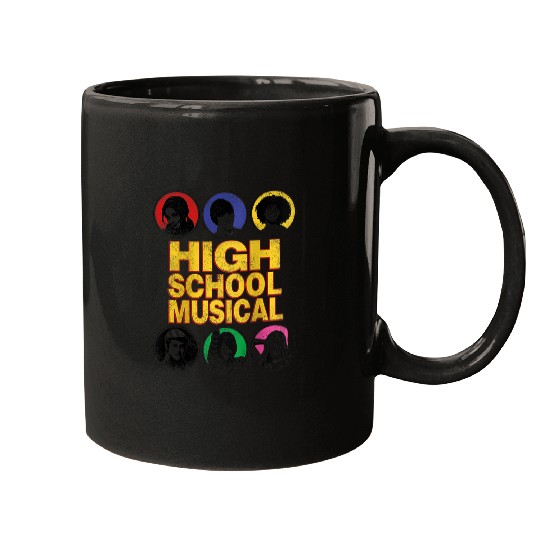 Disneyss High School Musical The Series Og Cast Distressed Mugs