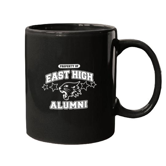 Disneyss High School Musical The Series East High Alumni Logo Mugs