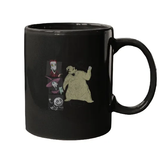 Disneyss Nightmare Before Christmas Oogie Boogie Mugs