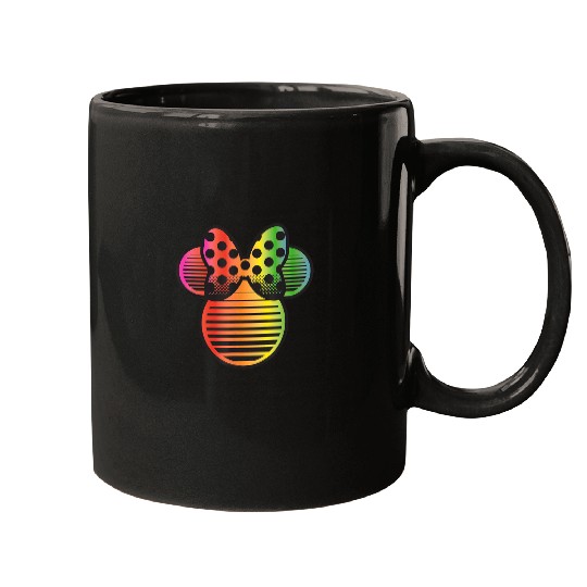 Discover Disney Minnie Mouse Rainbow Gradient Mugs