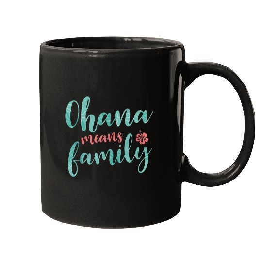 Disneyss Lilo Stitch Ohana Means Family Mugs