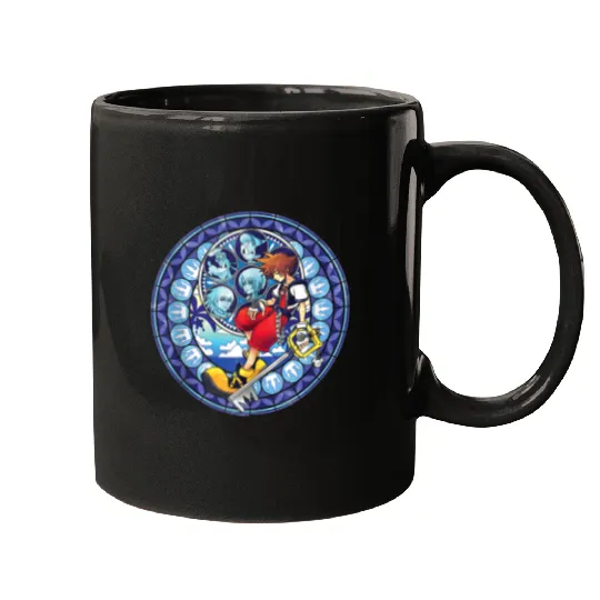 Disneyss Kingdom Hearts Sora Stained Glass Mugs