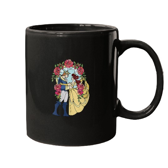 Discover Disneyss Beauty And The Beast Belle And Beast Stained Glass Mugs