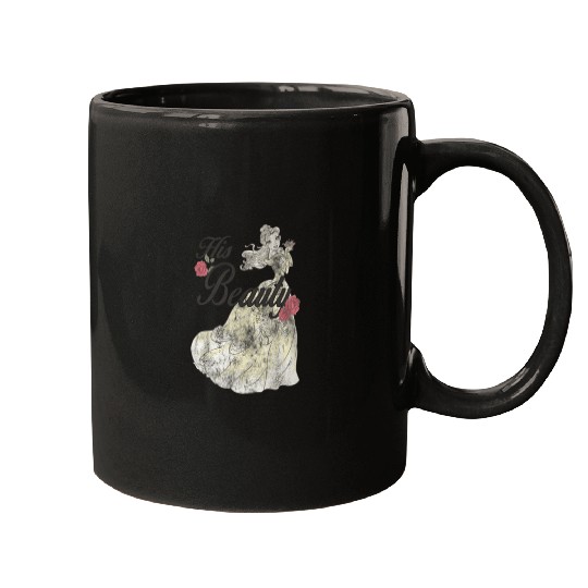 Discover Disney Beauty And The Beast Bridal Belle His Bea Mugs