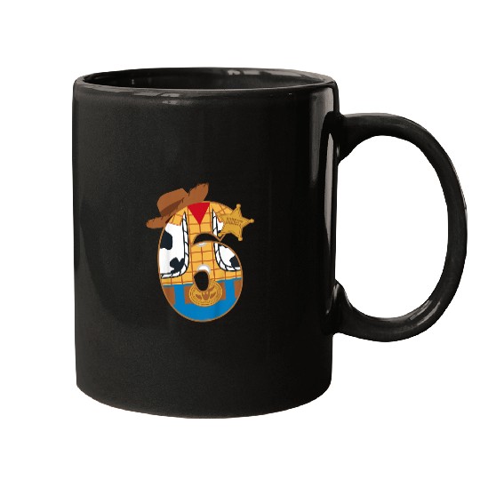 Discover Kids Disney and Pixars Toy Story Sixth Birthday Mugs