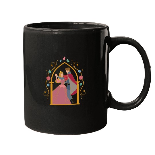 Discover Disney Princess Sleeping Beauty 65th Anniversary Love Dance Mugs