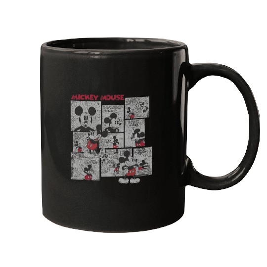 Discover Disney Mickey Mouse Comic Squares Mugs