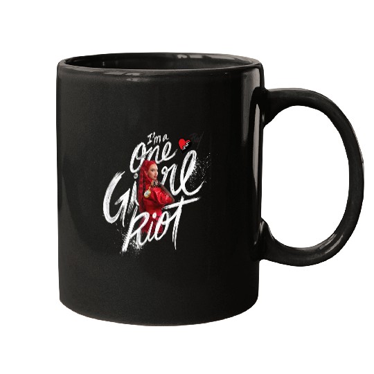 Discover Disney Descendants The Rise Of Red I'm A One Girl Riot Red Mugs