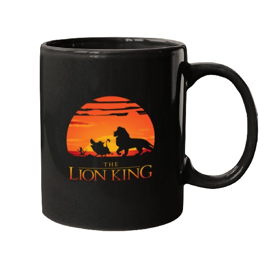 Disneyss Lion King Classic Sunset Walk Mugs