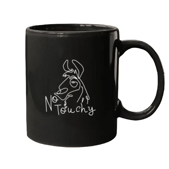 Disneyss Emperor New Groove Kuzco The Llama No Touchy Mugs