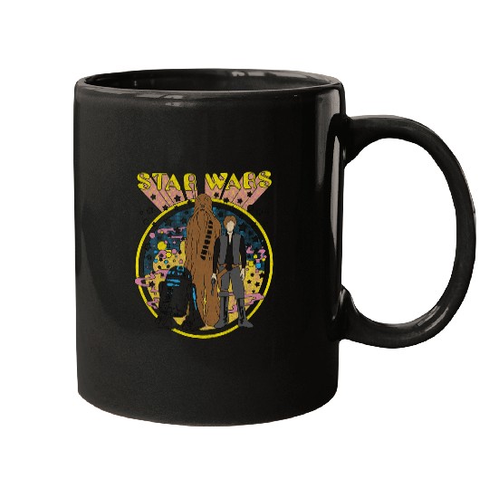 Star Warss Vintages Psych Rebels Disney Mugs