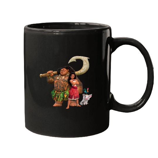Discover Disney Moana 2 Maui Pua Heihei Ready For A New Adventure Mugs