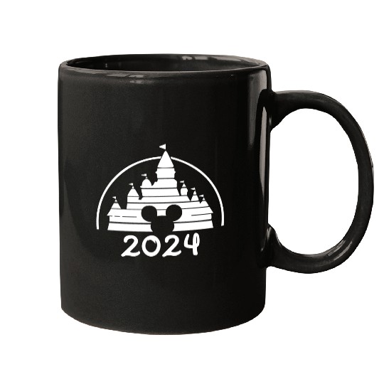 Disney Family Vacation 2024 Mickey And Friends Disney Mugs, Disney Family Matching Mugs