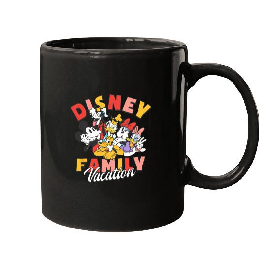 Discover Disney Mickey And Friends Disney Family Vacation Chest Logo Mugs