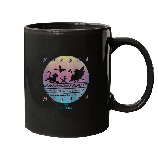 Discover Disneyss The Lion King Hakuna Matata 90s Circle Mugs