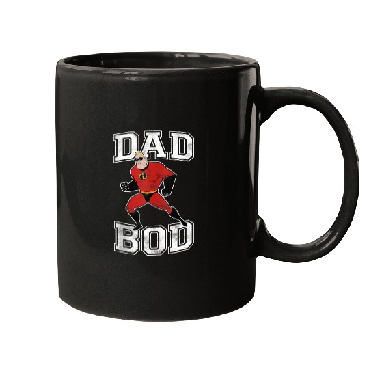 Disneyss Pixars Incredibles Mr Incredible Dad Bod Portrait Mugs