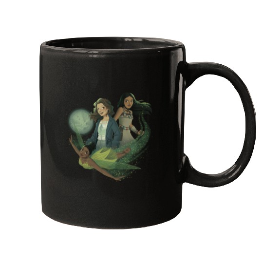 Disneyss Peter Pan Wendy Tiger Lily Tinker Bell Portrait Mugs