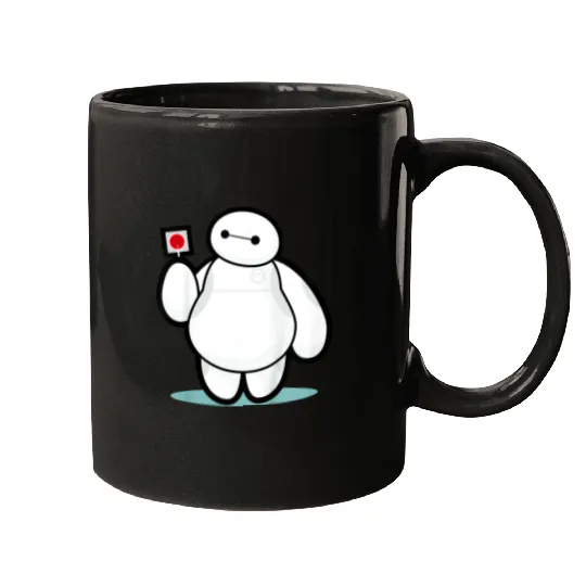 Disney Big Hero 6 Baymax With Lollipop Cute Shot Mugs