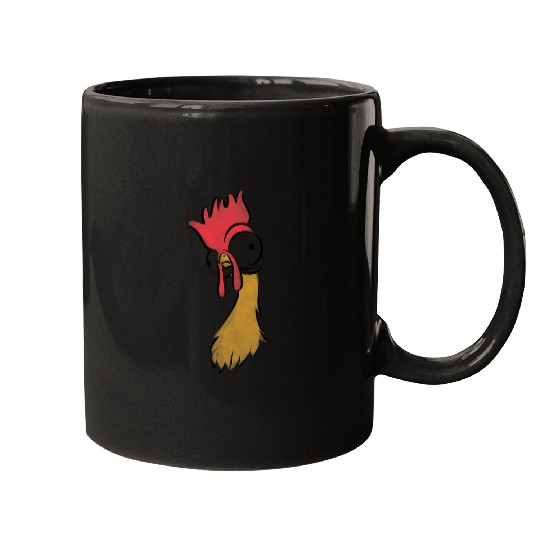 Discover Disney Moana Heihei Rooster Chicken Big Face Costume Mugs